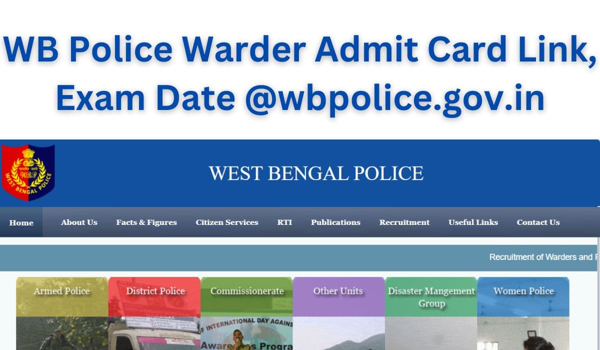 wb police warder admit card